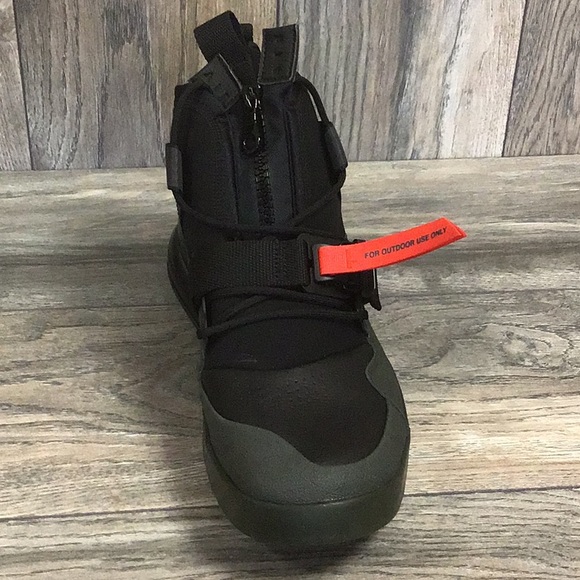NEW 2018 Nike AIR Force 270 Utility Sequoia Black - Picture 2 of 6